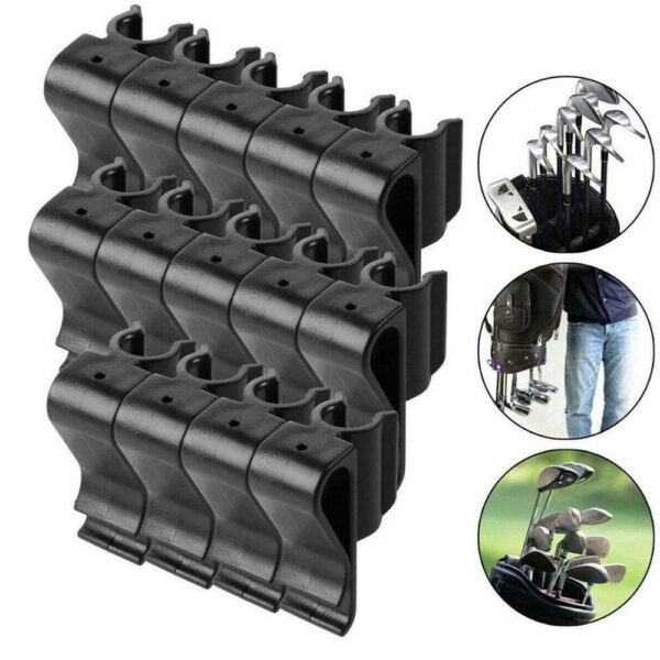 Golf Club Organizer Putter Clamp Clips (14 Pcs) - Image 6