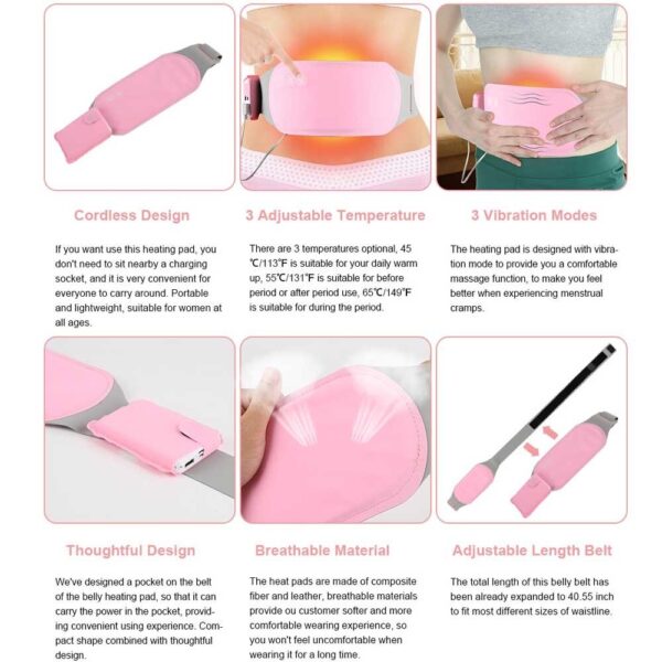 Graphene Heating Acupoint Massaging Belt - Image 7