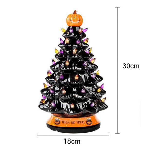 Halloween Colored lights Christmas Tree - Image 5