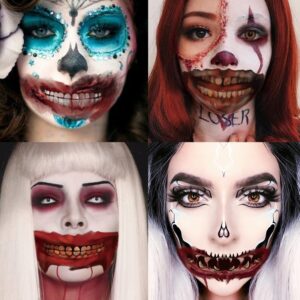 Halloween Prank Makeup Temporary Tattoo-10PCS