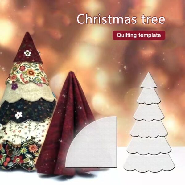 Handmade Christmas Tree Quilting Set - Image 2