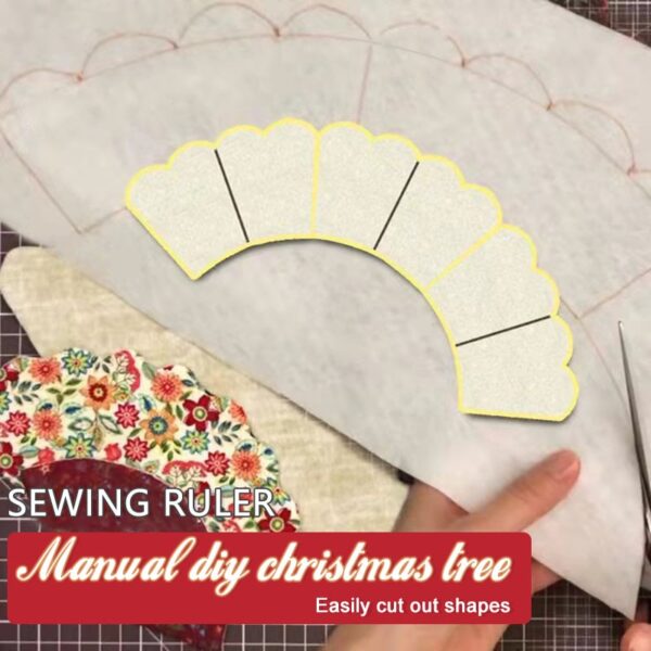 Handmade Christmas Tree Quilting Set - Image 3