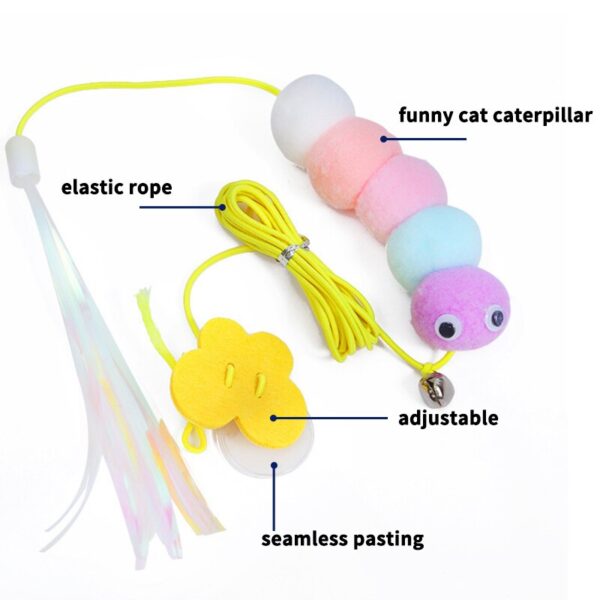 Hanging Bouncing Cats Toy- 3PCS [RandomModel] - Image 6