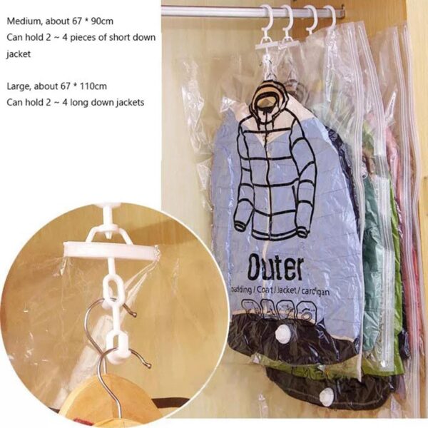 Hanging Vacuum Storage Bags - Image 3