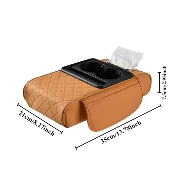 Integrated Pressurized Multifunctional Car Armrest Heightening Pad - Image 2