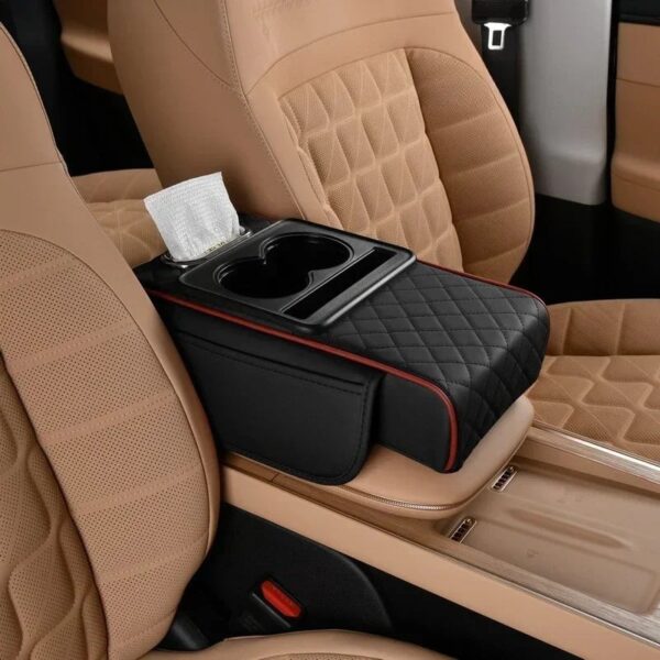 Integrated Pressurized Multifunctional Car Armrest Heightening Pad - Image 3