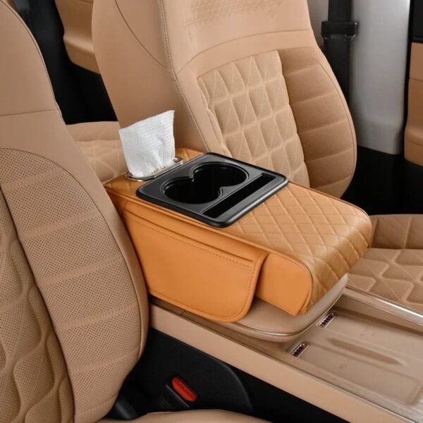 Integrated Pressurized Multifunctional Car Armrest Heightening Pad - Image 5