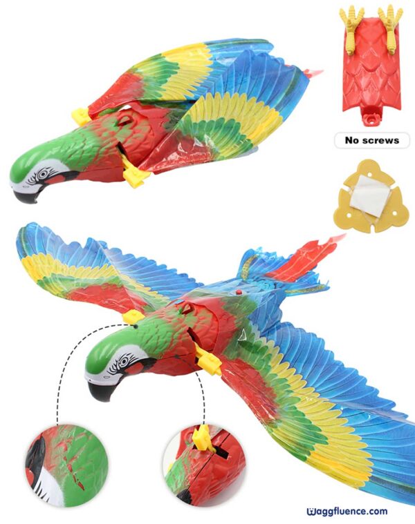 Interactive Bird Simulation Hanging Cat Toy - Image 6