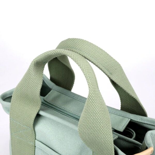 Japanese Large Capacity Multi-Pocket Handbag - Image 4