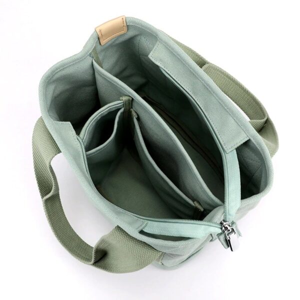 Japanese Large Capacity Multi-Pocket Handbag - Image 5