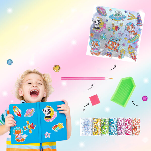 Kids DIY Diamond Painting Stickers Kits - Image 10