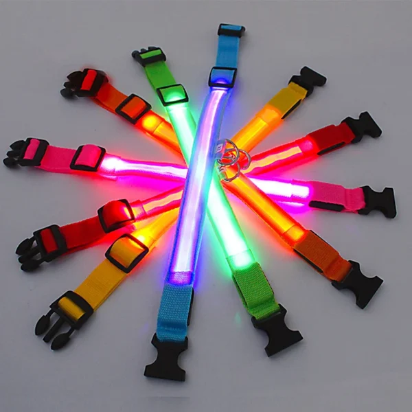 LED Flashing Dog Collar - Image 2