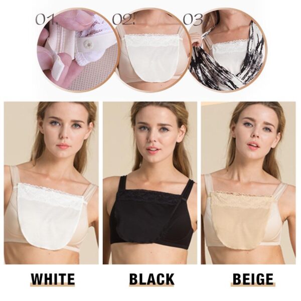 Lace Privacy Invisible Bra-3PCS - Image 5