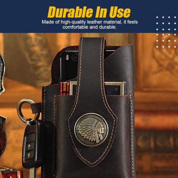 Leather Mobile Phone Bag