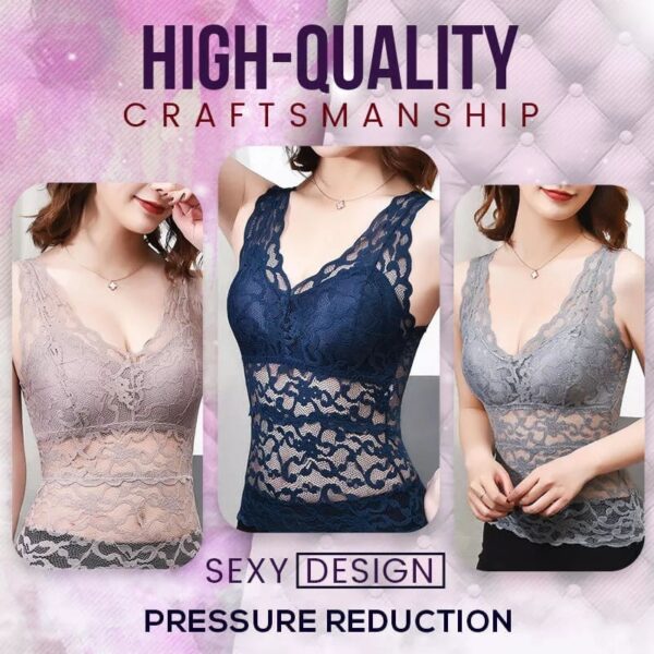 Long Lace Beauty Back Undershirt - Image 3