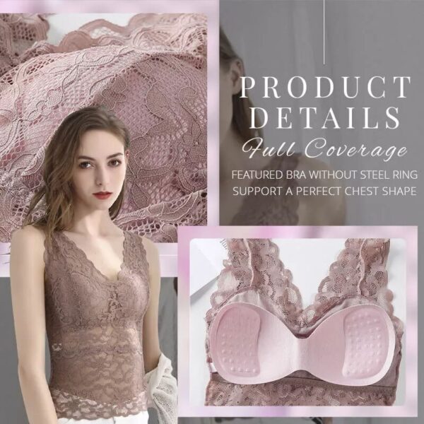 Long Lace Beauty Back Undershirt - Image 5
