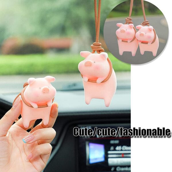 Lucky Piglet Car Pendant - Image 4
