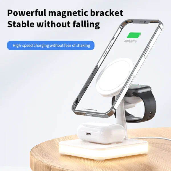 MAGNETIC WIRELESS CHARGER STAND DOCK - Image 2