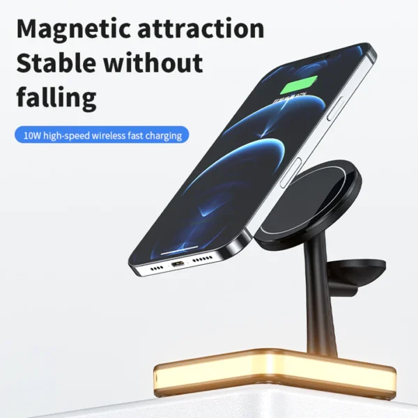 MAGNETIC WIRELESS CHARGER STAND DOCK - Image 6