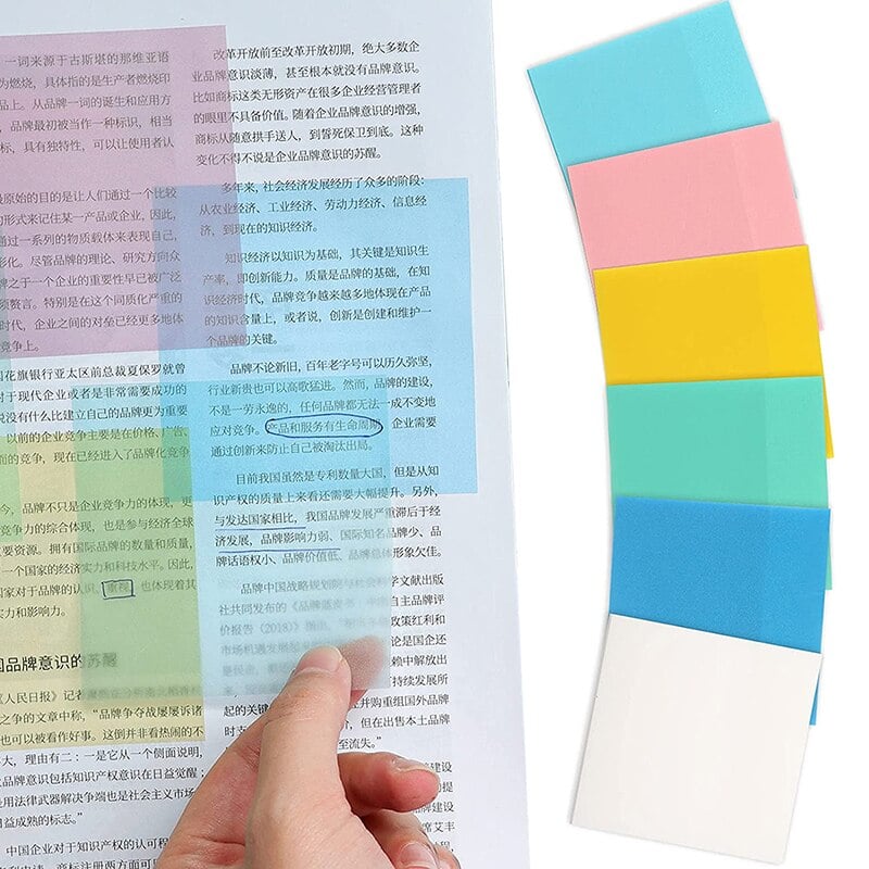 Magic Translucent Sticky Notes-3PACKS