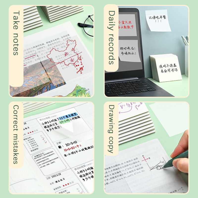 Magic Translucent Sticky Notes-3PACKS - Image 5