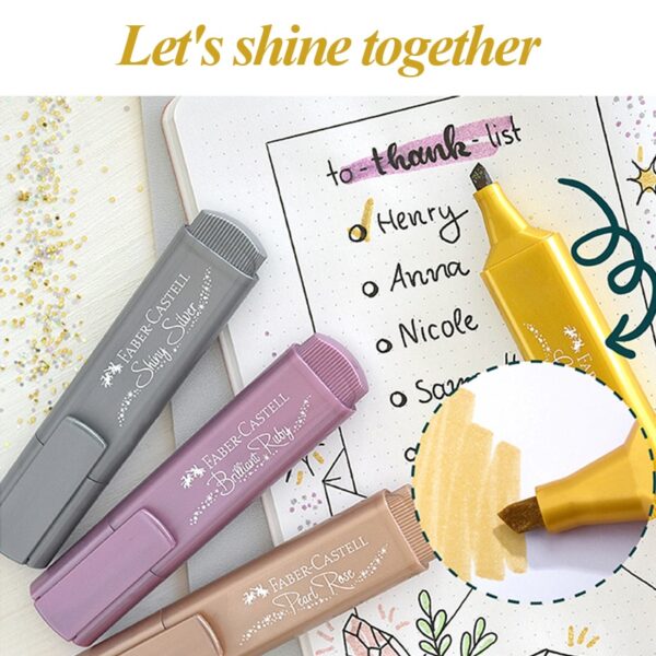 Metallic Galaxy Highlighter Pen - Image 4