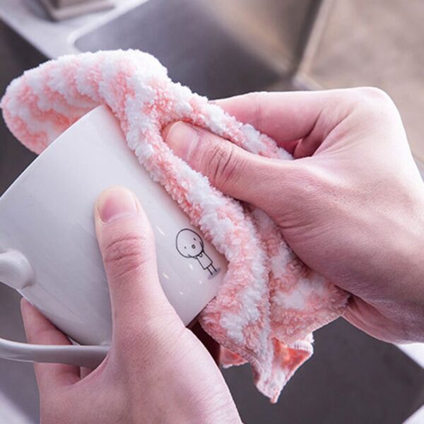 Microfiber Cleaning Rag-5Pcs - Image 5