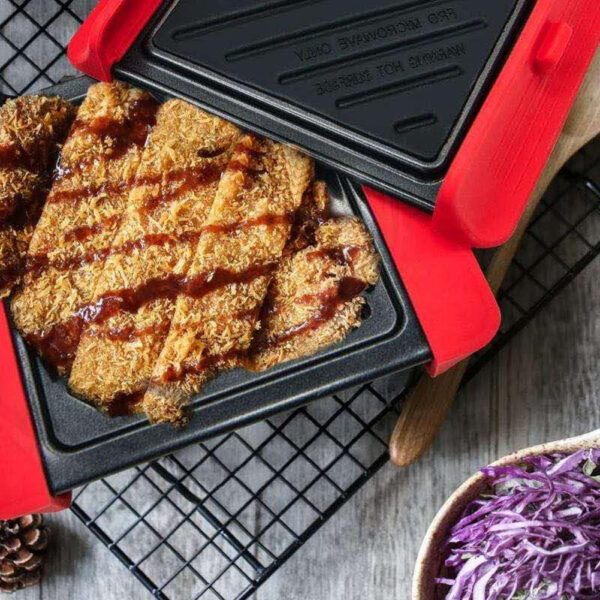 Microwave Non-Stick Long Grill - Image 4