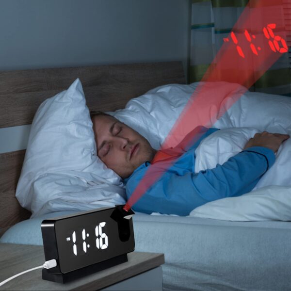 Mirror Projection Alarm Clock - Image 3