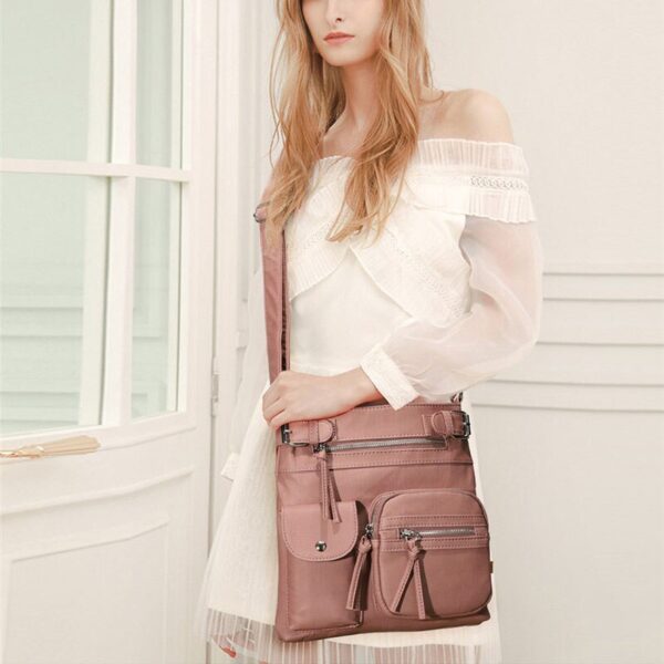 Multi-Pocket Crossbody Bag - Image 5