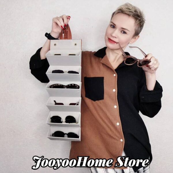 Multi Sunglasses Case-6 Slots - Image 2