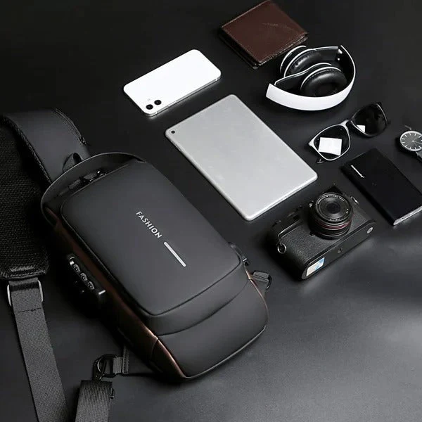 Multifunction Anti-theft USB Shoulder Bag - Image 4
