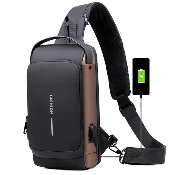 Multifunction Anti-theft USB Shoulder Bag - Image 8