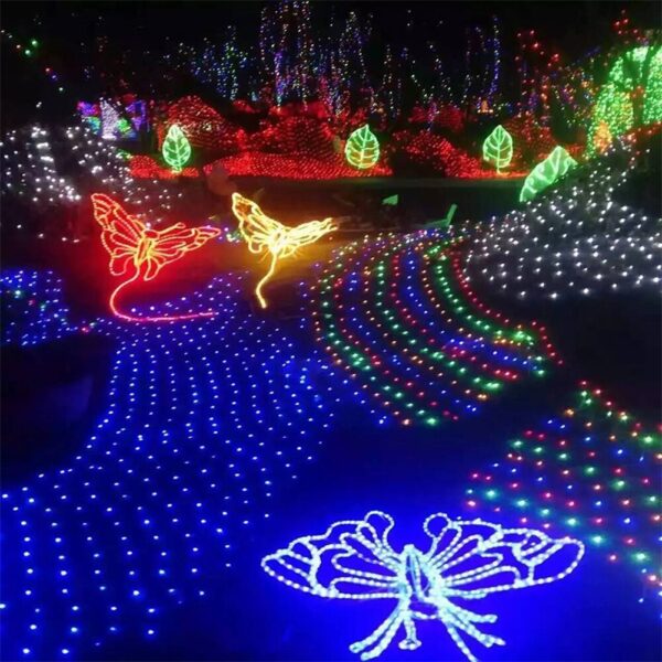 Net Mesh Waterproof String Lights - Image 4