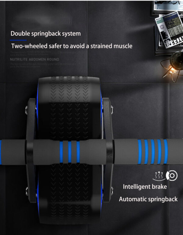 New Tech Anti-Slip Automatic Rebound Abdominal Roller - Image 9