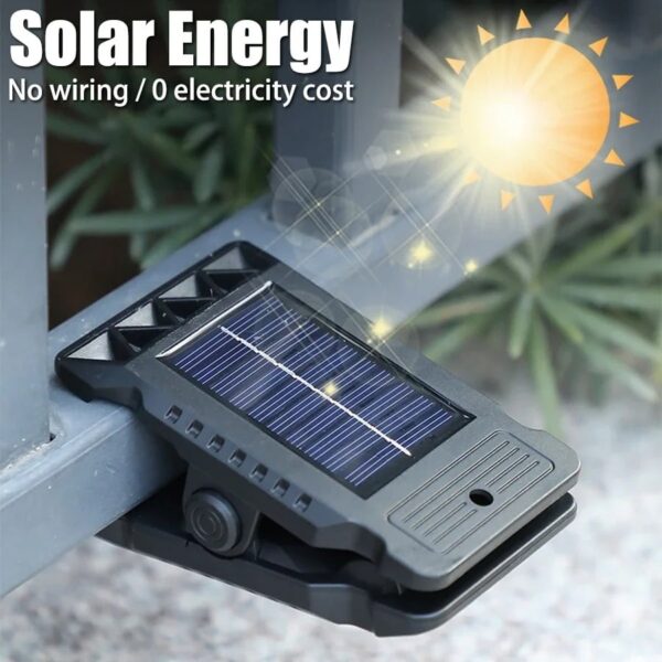 Outdoor Solar Clip-On Light with Motion Sensor - Image 3