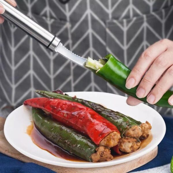Pepper Seed Corer Remover - Image 4