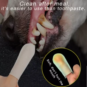 Pet Dental Cleaning Finger Wipes
