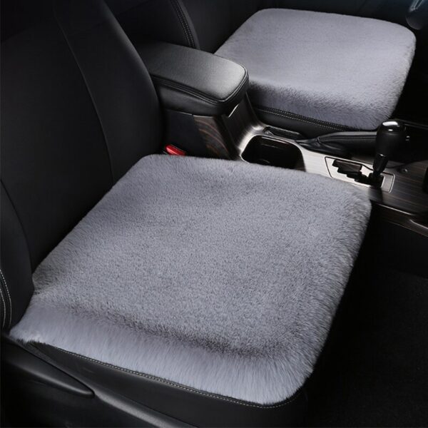 Plush Car Seat Cushion