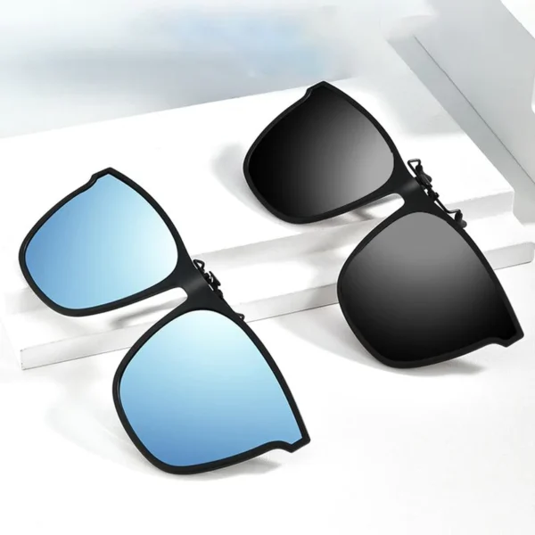 Polarized Clip-on Flip Up Sunglasses - Image 7