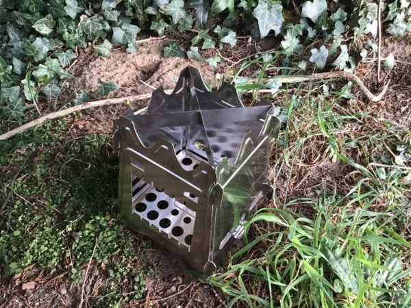 Portable Camping Stainless Steel Wood Stove - Image 2