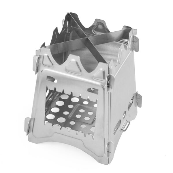 Portable Camping Stainless Steel Wood Stove - Image 6