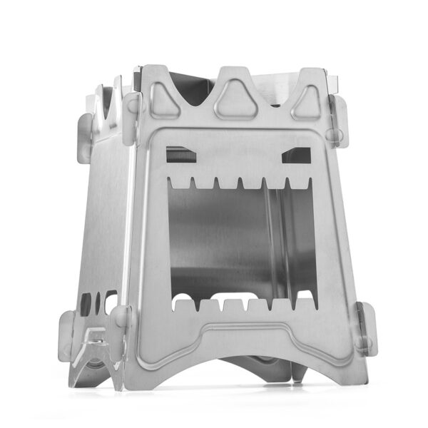 Portable Camping Stainless Steel Wood Stove - Image 8