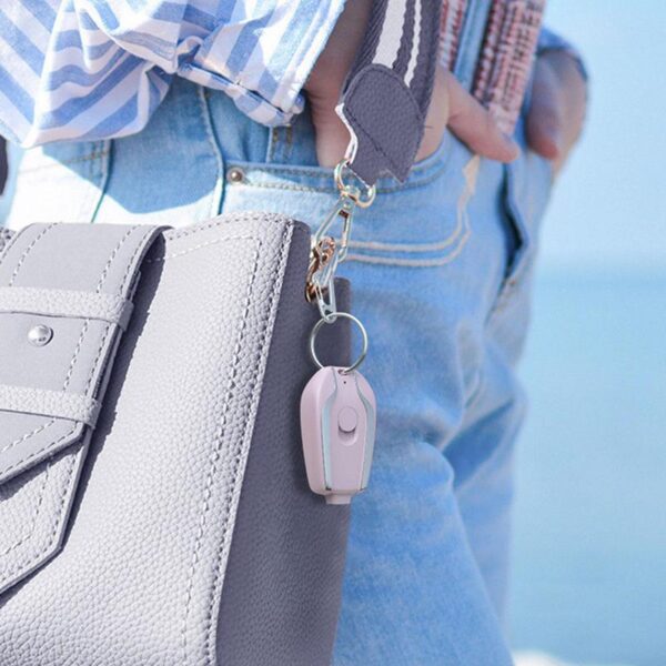 Portable Mini Keychain Power Bank - Image 2