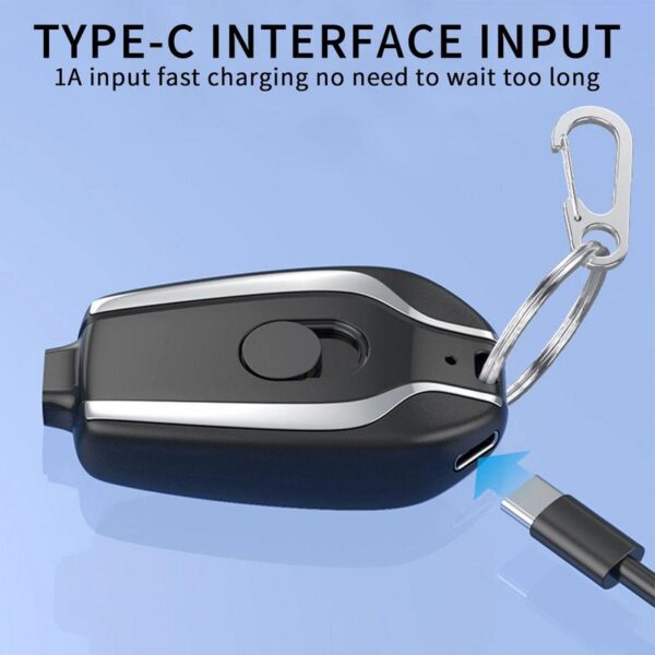Portable Mini Keychain Power Bank - Image 4