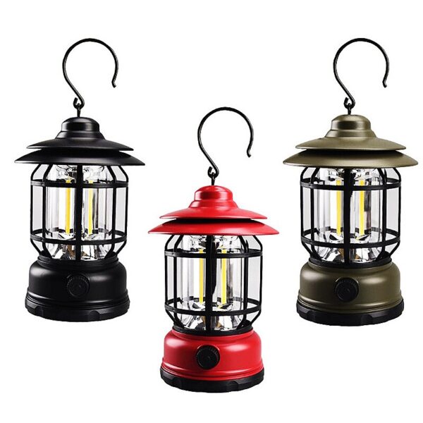 Portable Retro Camping Lamp - Image 3