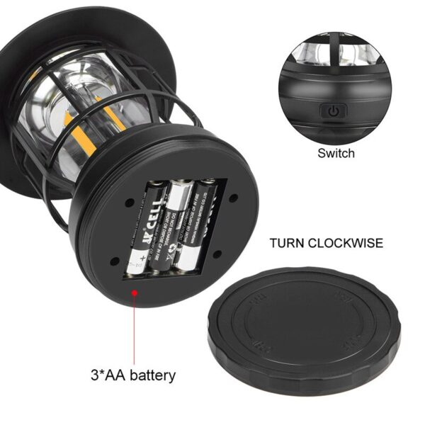 Portable Retro Camping Lamp - Image 4