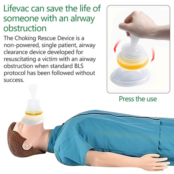 Professional Choking Rescue Emergency Device - Image 2