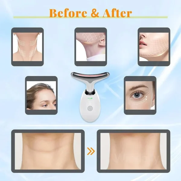 Red Light Therapy Facial Massager – Sculpting Wand for Face & Neck Rejuvenation - Image 5