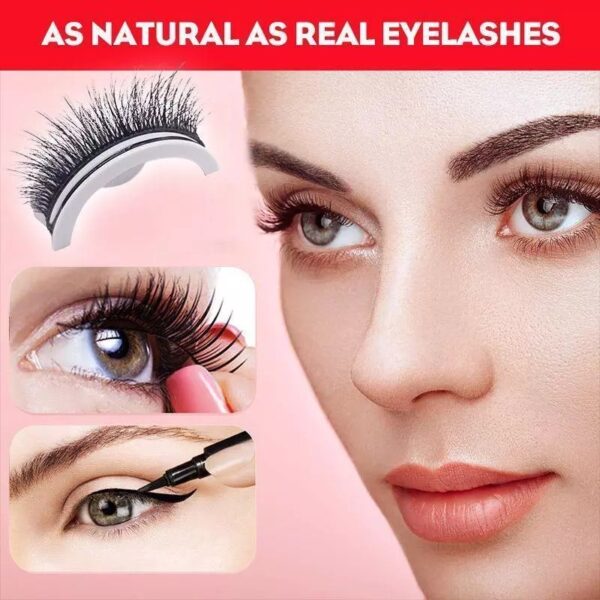 Reusable Self-Adhesive Eyelashes - Image 2